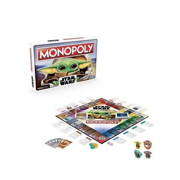 Monopoly Star Wars Baby Yoda board game - Picture 3 of 5